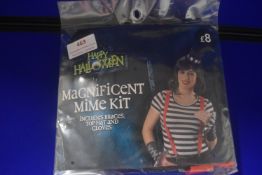 Magnificent Mime Kit Including Braces, Top Hat & Gloves