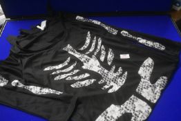 Smiffys Skeleton Bones Dress Size: M