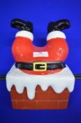 Santa Stuck in the Chimney Cookie Jar