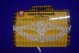 White Lace Eye Mask