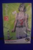 Smiffys Zombie Flapper Dress Size: S/8-10