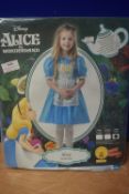 Disney Alice in Wonderland Alice Costume Size: 7-8 years