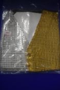 Silver & Gold Clown Waistcoat Size: One Size