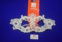 Smiffys White Lace Face Mask