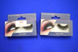 Set of 2 Black Natural False Lashes