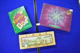 3x Retro Board Games