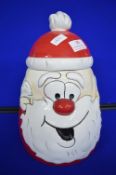 Santa Cookie Jar