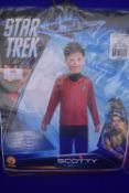 Star Trek Kid’s Scotty Costume Size: 8-10 years