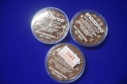 Set of 3 Snazaroo Brown Face Paints