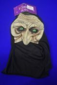 Overhead Latex Novelty Green Eyed Ghoul Mask