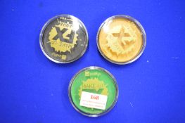 3x Smiffys Makeup FX Face/Body Paints - Black, Gold, and Green