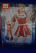 Smiffys Cheerleader Pop-Pom Costume Size: XL/20-22