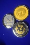 Set of 3 Face Paints - Black, Yellow, and Grey