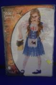 Kid’s Wizard of Oz Deadly Dorothy Costume Size: 5-7 years