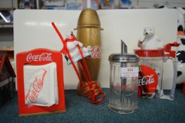Collection of Retro Coca-Cola American Diner Merchandise