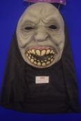 Overhead Latex Novelty Fanged Ghoul Mask