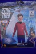 Star Trek Kid’s Scotty Costume Size: 3-4 years