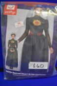 Smiffys Day of Dead Sacred Heart Bride Costume Size: M/12-14