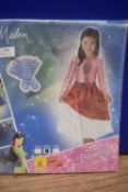 Disney Princess Mulan Dress Size: 5-6 years