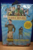 Horrible Histories Revolting Peasant Costume Size: 10-12 years