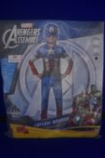 Marvel Kid’s Captain America Costume Size: 7-8 years
