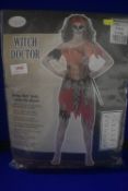 Lady’s Witch Doctor Costume Size: L/12-14
