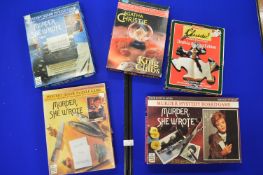 5x Murder Mystery Jigsaw Puzzle Games