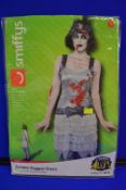 Smiffys Zombie Flapper Dress Size: S/8-10