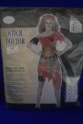 Witch Doctor Costume Size: M/10-12