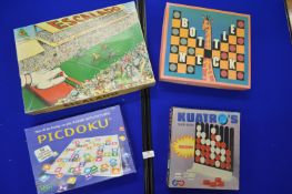 4x Retro Board Games
