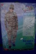 Smiffys Kid’s Desert Army Costume Size: 4-6 years