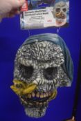 Barnacle Skull Pirate Overhead Latex Mask