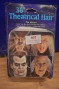 Box of 36” White Theatrical Hair plus Adhesive
