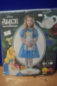 Disney Alice in Wonderland Alice Costume Size: 5-6 years