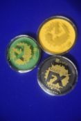 Set of 3 Face Paints - Green, Yellow, and Black