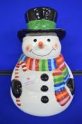Snowman Cookie Jar