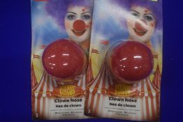 2x Smiffys Clown Noses