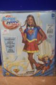 DC Superhero Girls Supergirl Costume Sized: 3-4 years