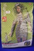 Smiffys Zombie Jailbird Costume Size: M/12-14