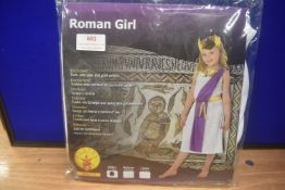 Roman Girl Costume Size: 3-4 years
