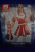 Smiffys Cheerleader Pop-Pom Costume Size: XL/20-22