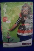Smiffys Kid’s Skully Girl Costume Size: S/4-6 years