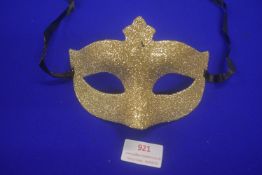 Soft Gold Glitter Mask