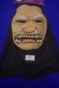 Overhead Latex Novelty Fanged Old Man Mask