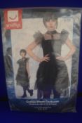 Smiffys Gothic Prom Costume Size: S/8-10