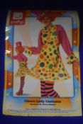 Smiffys Clown Lady Costume Size: M/12-14