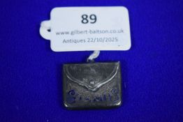 Hallmarked Silver Stamp Case - Birmingham 1907