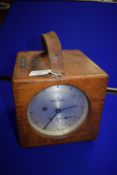 Benzing Oak Cased Master Timer Pigeon Racing Clock