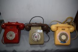 GPO Coloured Telephones