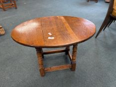 Swivel Top Drop Leaf Side Table